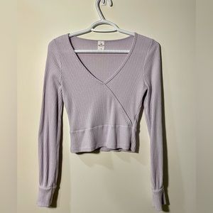 Hollister cropped sweater